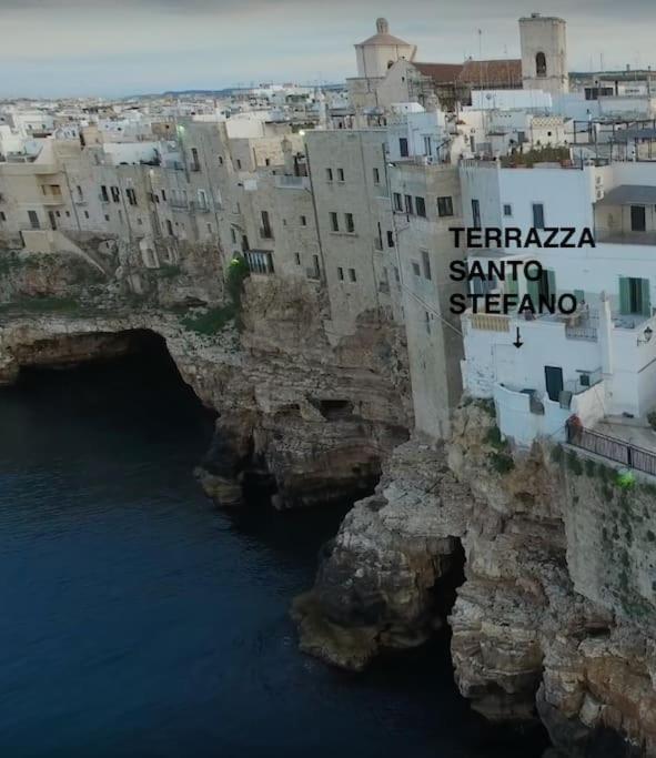ポリニャーノ・ア・マーレ Terrazza Santo Stefanoヴィラ エクステリア 写真